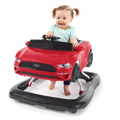 Ford Mustang 4-in-1 Red Baby Activity Walker with 4 Ways to Play